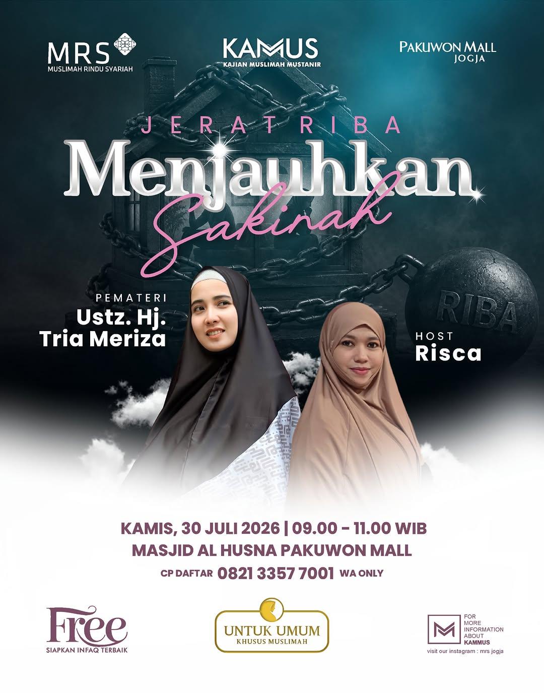 JERAT RIBA MENJAUHKAN SAKINAH