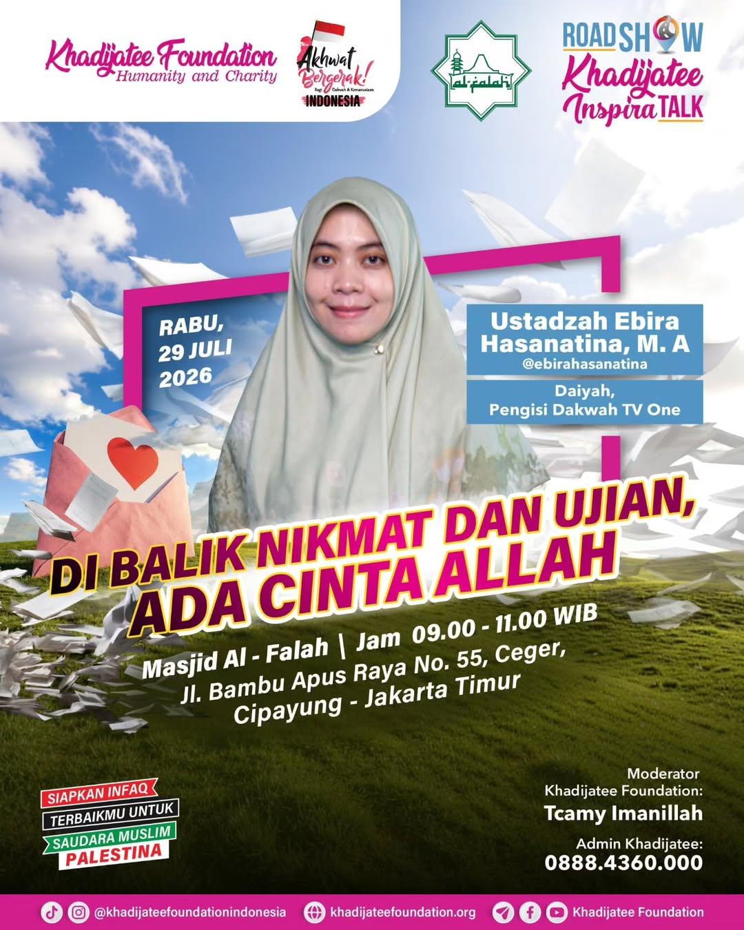 DI BALIK NIKMAT DAN UJIAN, ADA CINTA ALLAH
