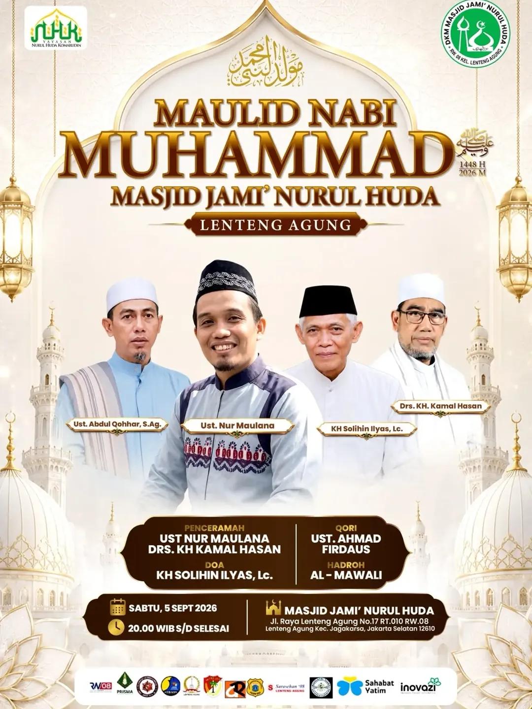 Peringatan Maulid Nabi Muhammad SAW 1448 H / 2026 M