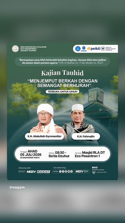 Kajian Tauhid: Menjemput Berkah dengan Semangat Berhijrah