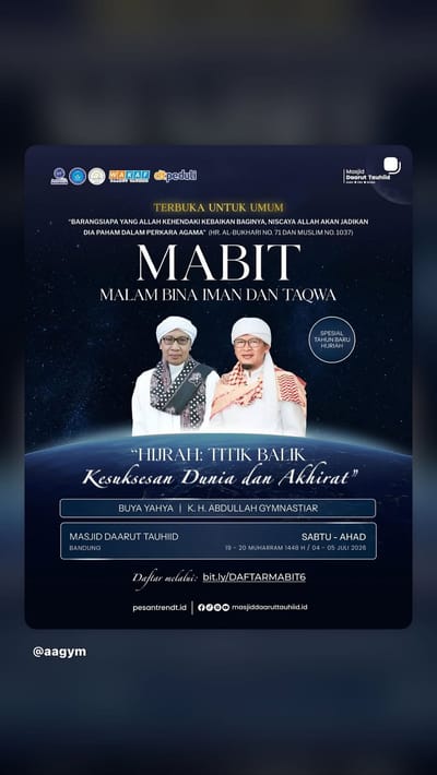MABIT Malam Bina Iman dan Taqwa Spesial Tahun Baru Hijriah