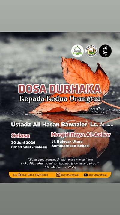 Majelis Dosa Durhaka Kepada Kedua Orangtua