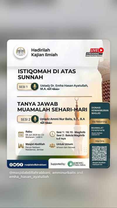 Istiqomah di Atas Sunnah: Tanya Jawab Muamalah Sehari-hari