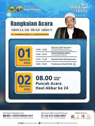 Haul Akbar ke 24 As Syeikh Abdullah Awad Abdun
