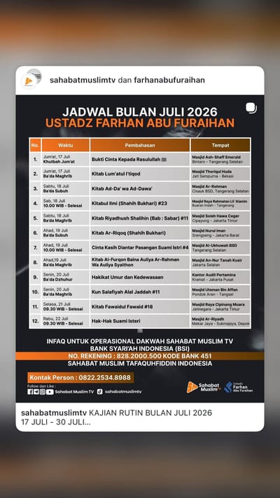 Bukti Cinta Kepada Rasulullah