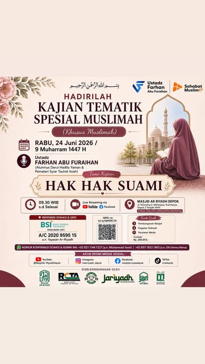 Kajian Tematik Spesial Muslimah: Hak-Hak Suami