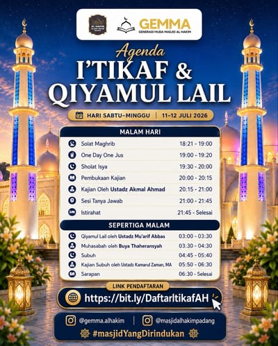 I’TikaF & Qiyamullail 2026: Memutus Rantai Luka Pengasuhan