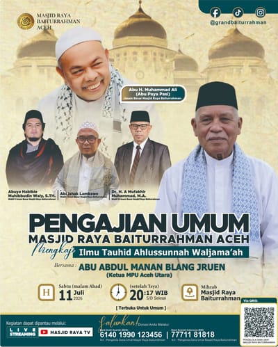 Pengajian Umum Ilmu Tauhid Ahlussunnah Wal Jama'ah