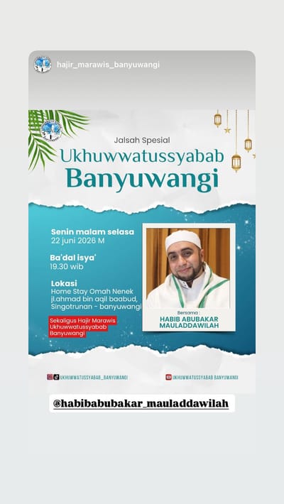 Jalsah Spesial Ukhuwwatussyabab