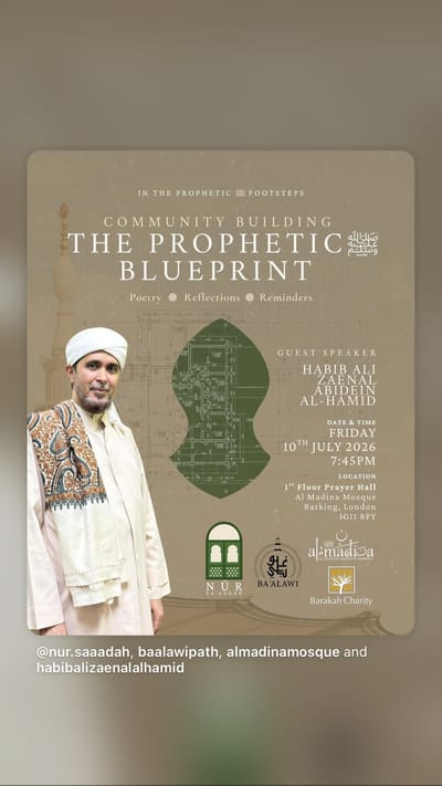 In The Prophetic Footsteps: Community Building The Prophetic Blueprint