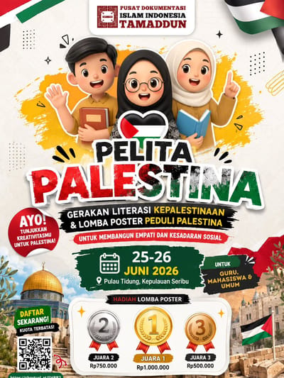 PELITA PALESTINA: Gerakan Literasi Kepalestinaan & Lomba Poster Peduli Palestina