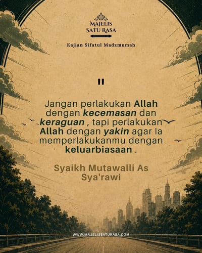 Kajian Sifatul Madzmumah: WRONG FINISH LINE