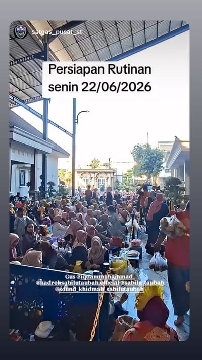 Persiapan Rutinan