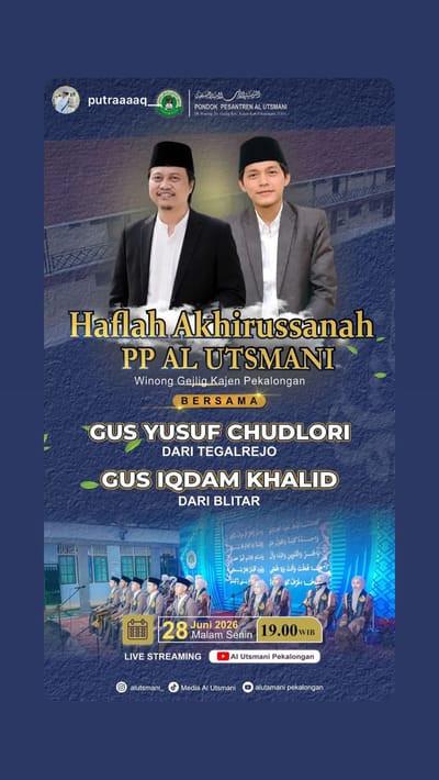Haflah Akhirussanah PP AL UTSMANI