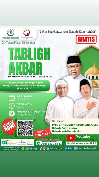 TABLIGH AKBAR DALAM RANGKA MILAD RS ISLAM BOGOR KE - 35