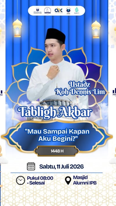 Tabligh Akbar: Mau Sampai Kapan Aku Begini?