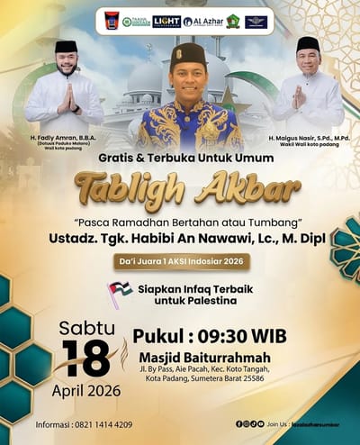 TABLIGH AKBAR SPESIAL PASCA RAMADHAN: Pasca Ramadhan Bertahan atau Tumbang