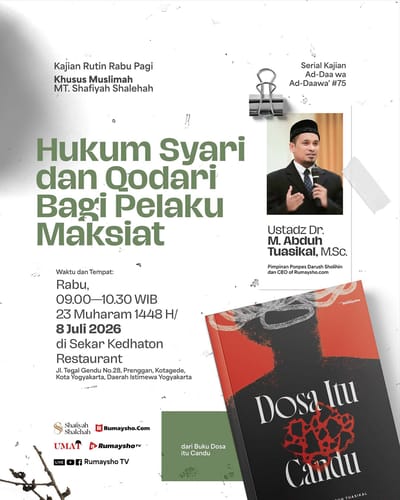 Hukum Syar’i dan Qodari Bagi Pelaku Maksiat