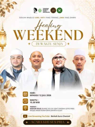 HEALING WEEKEND DI WAKTU SENJA