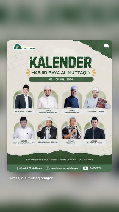 Kalender Masjid Raya Al-Muttaqin