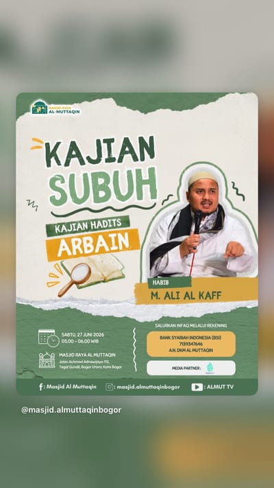 Kajian Hadits Arbain
