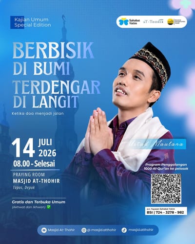 Kajian Umum Special Edition: Berbisik di Bumi, Terdengar di Langit