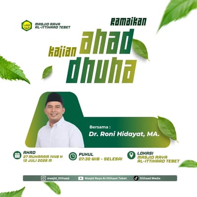Kajian Ahad Dhuha