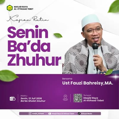 Kajian Rutin Senin Ba'da Zhuhur