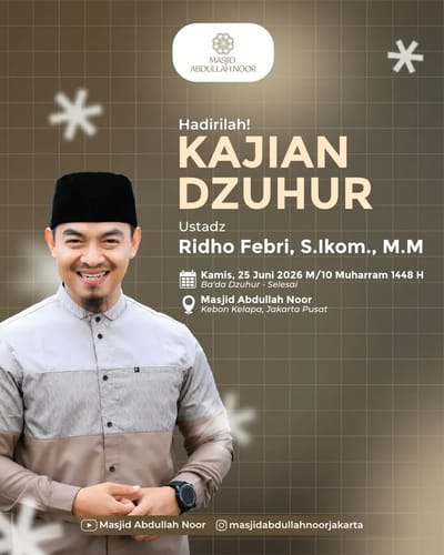 KAJIAN BA'DA DZUHUR