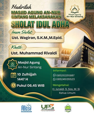Sholat Idul Adha 1447 H