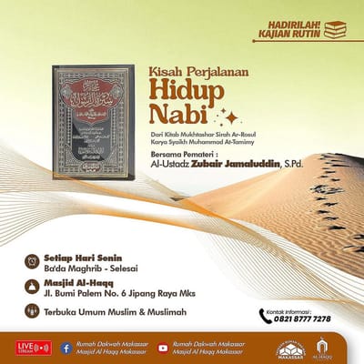 Kajian Rutin: Kisah Perjalanan Hidup Nabi