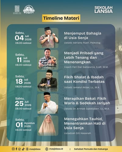 Sekolah Lansia ASA Angkatan 1