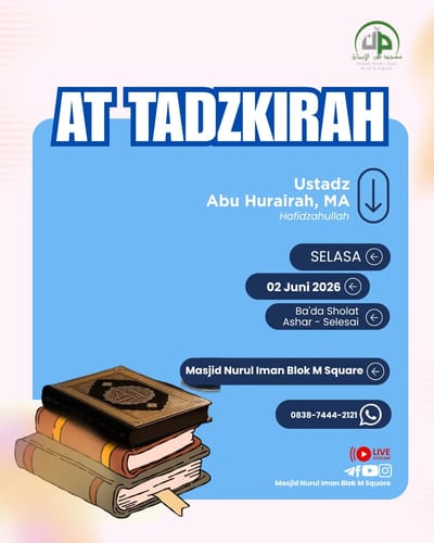 Kajian Rutin Selasa ba'da Ashar