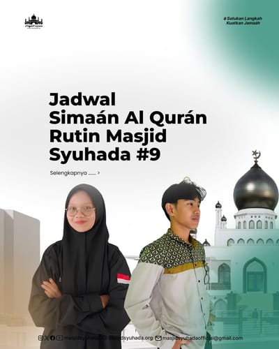 Sima'an Al-Qur'an Rutin Masjid Syuhada