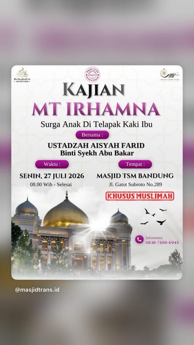 Surga Anak Di Telapak Kaki Ibu
