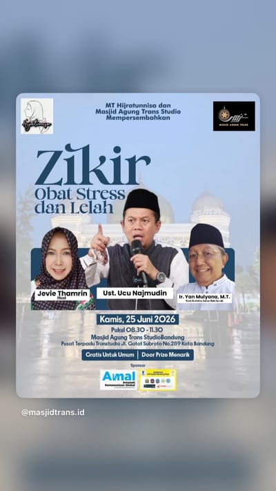 Zikir Obat Stress dan Lelah
