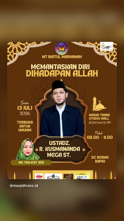 MANTASRAN DIRI DIHADAPAN ALLAH