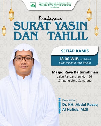 Pembacaan Surat Yasin dan Tahlil