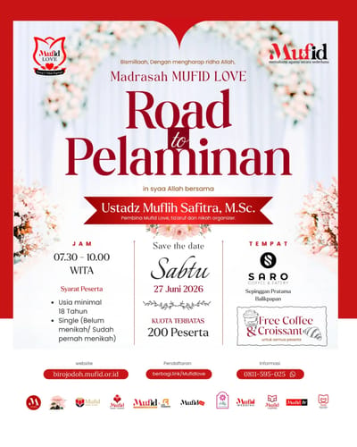 MADRASAH PRA NIKAH "Road to Pelaminan"
