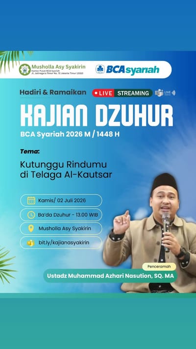 Kutunggu Rindumu di Telaga Al-Kautsar
