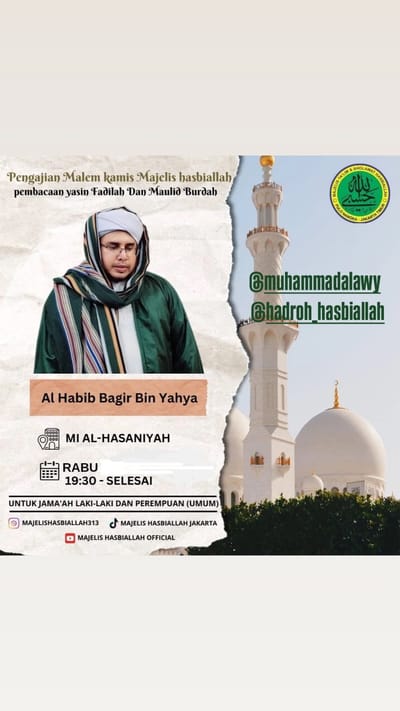 Pengajian Malem kamis 9
