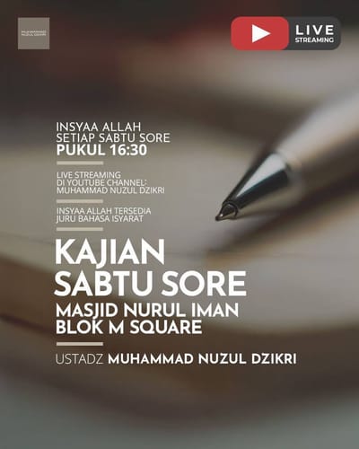 Kajian Sabtu Sore