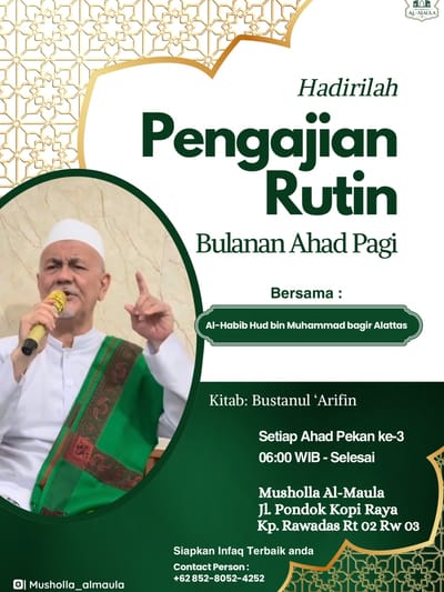Kajian Kitab Bustanul ’Arifin