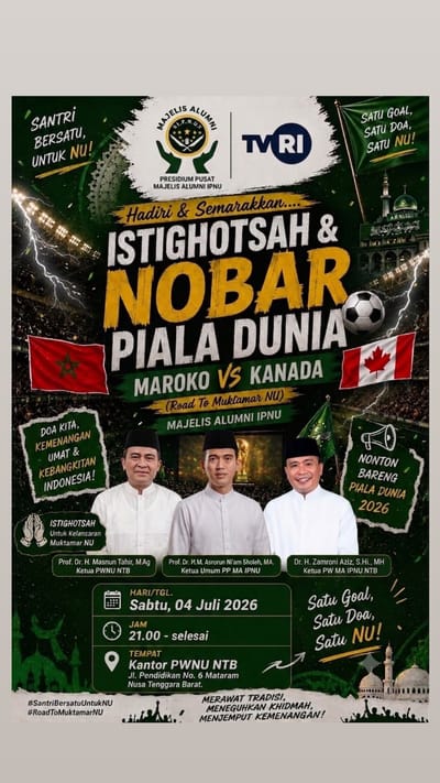 Istighotsah & Nobar Piala Dunia 2026