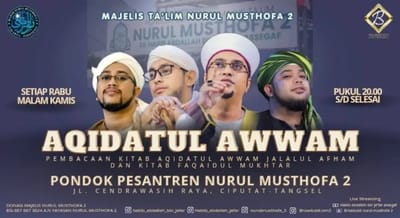 Pembacaan Kitab Syarah Aqidatul Awwam Jalalul Afham dan Kitab Faqaidul Mukhtar