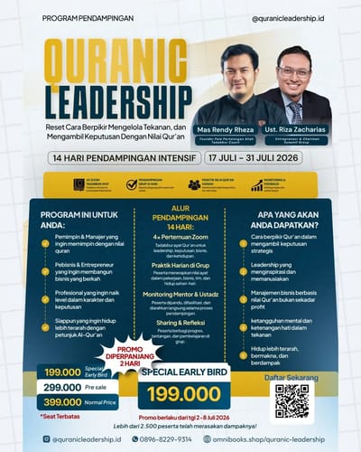 Program Pendampingan 14 Hari Intensif: QURANIC LEADERSHIP