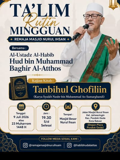 Pengajian Rutin Setiap Malam Jumat