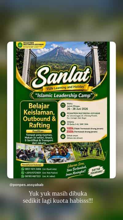 Islamic Leadership Camp (Sanlat FUN Learning and Holiday)