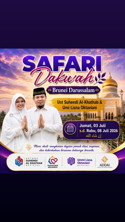 Rangkaian kajian penuh ilmu, inspirasi, dan keberkahan