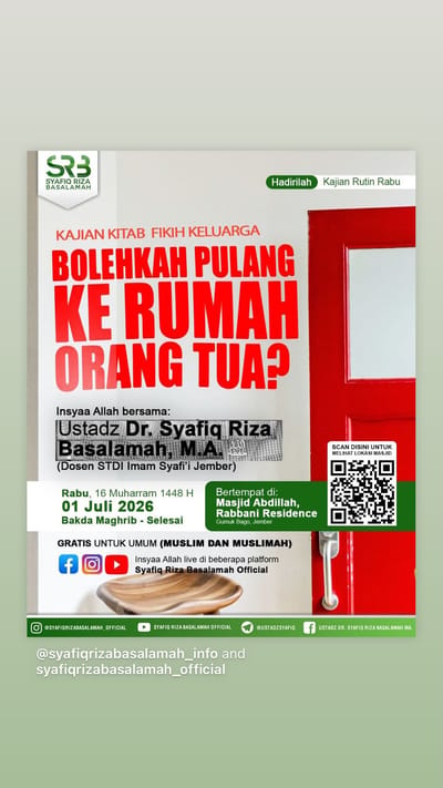 Kajian Kitab Fikih Keluarga: Bolehkah Pulang ke Rumah Orang Tua?